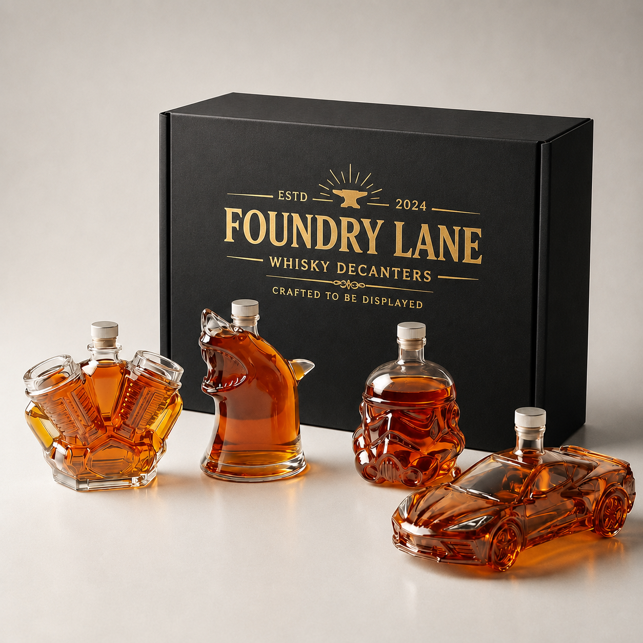 Whiskey Decanter - Special Edition Tractor