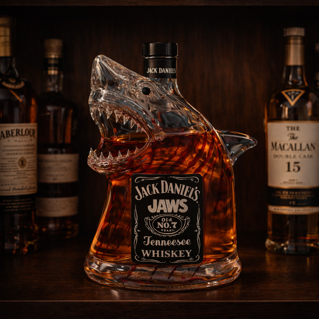 Whiskey Decanter - Shark Edition