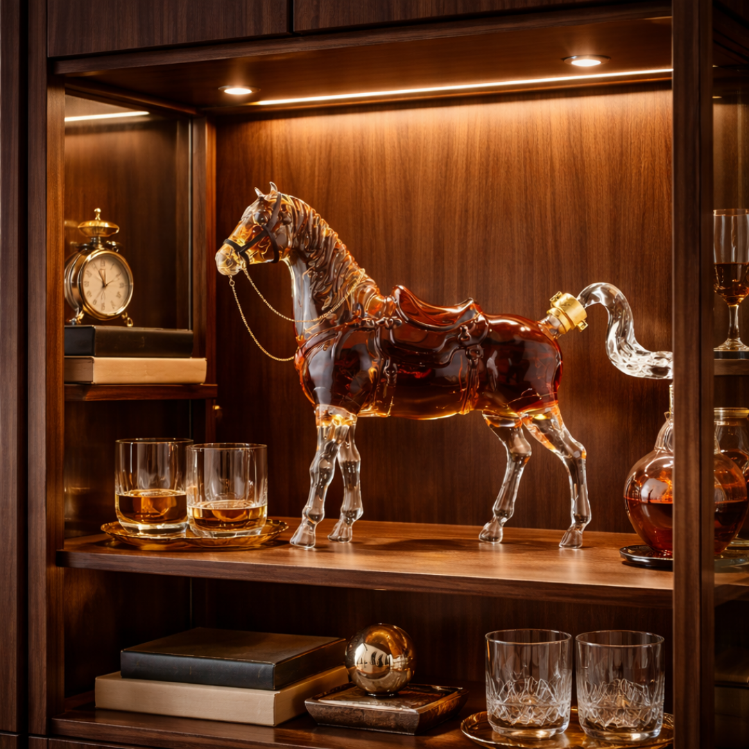 Whiskey Decanter - Horse Edition