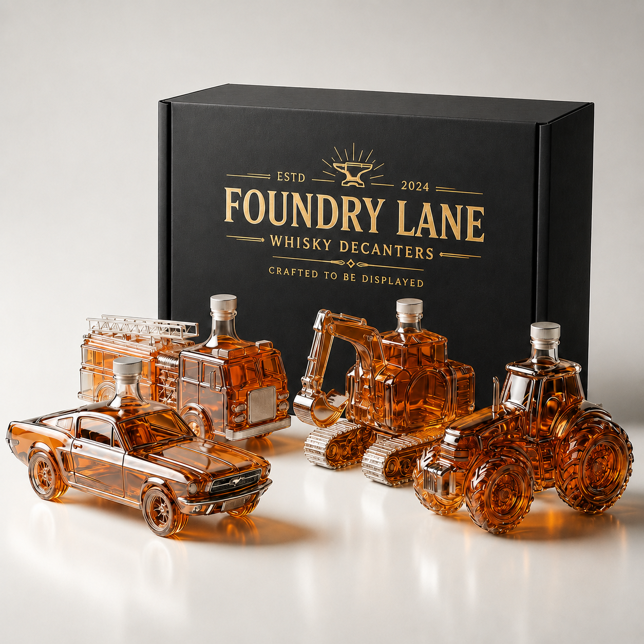 Whiskey Decanter - Special Edition Tractor