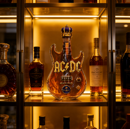 Whisky Bottle - AC/DC Guitar Edition