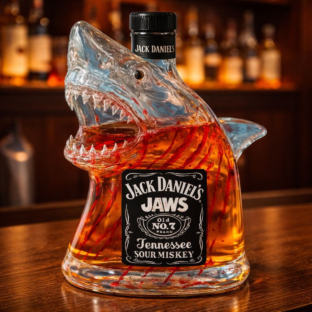 Whiskey Decanter - Shark Edition