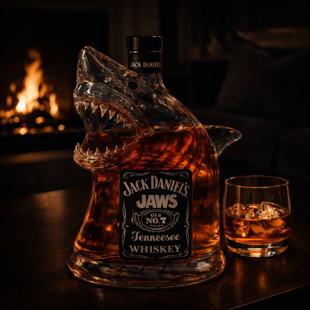 Whiskey Decanter - Shark Edition