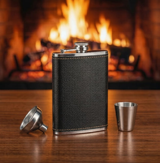 Hip Flask — Black Edition | Foundry  Lane