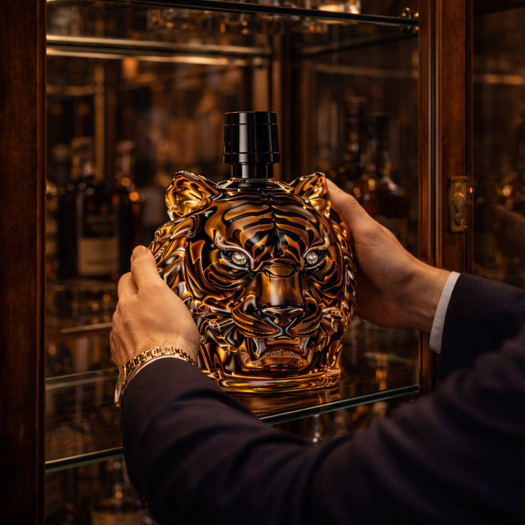 Whiskey Decanter - Tiger Edition