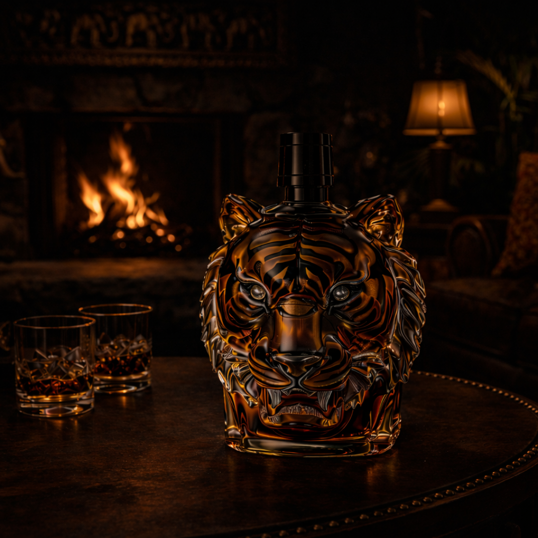 Whiskey Decanter - Tiger Edition