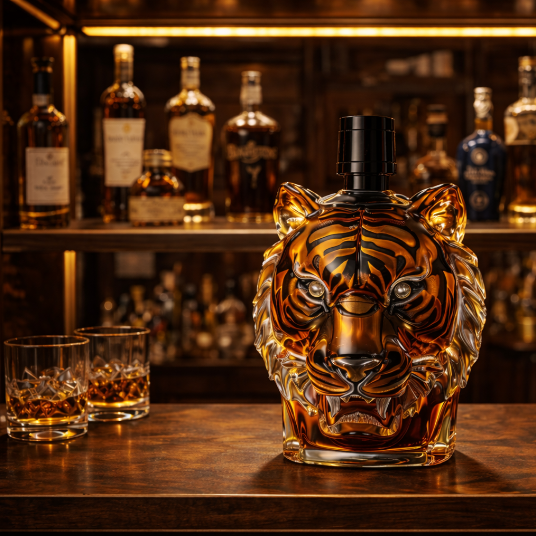 Whiskey Decanter - Tiger Edition
