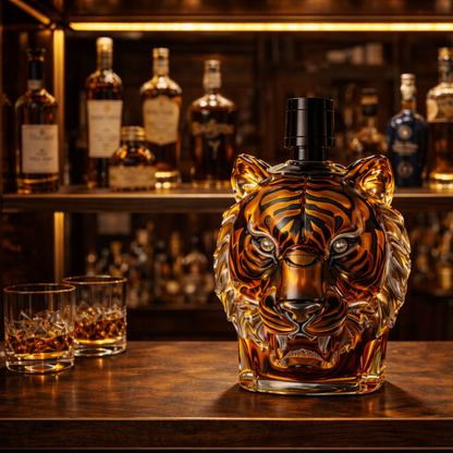 Whiskey Decanter - Tiger Edition