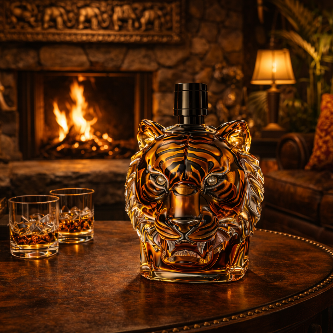 Whiskey Decanter - Tiger Edition