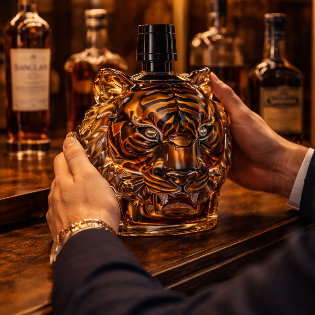 Whiskey Decanter - Tiger Edition