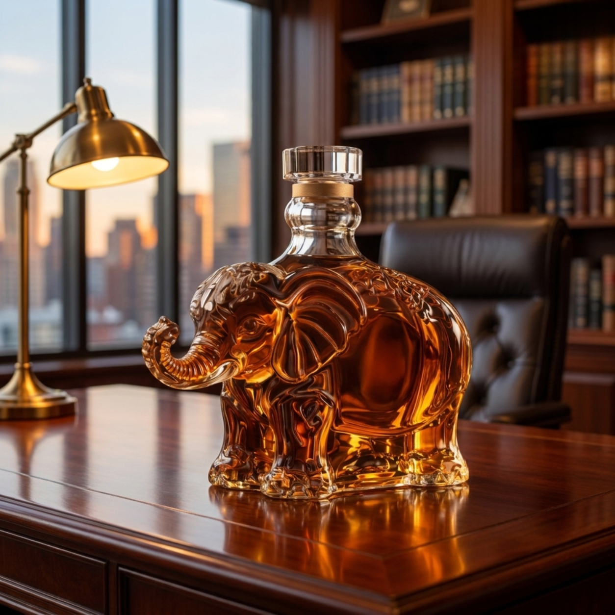 Whiskey Decanter - Elephant Edition