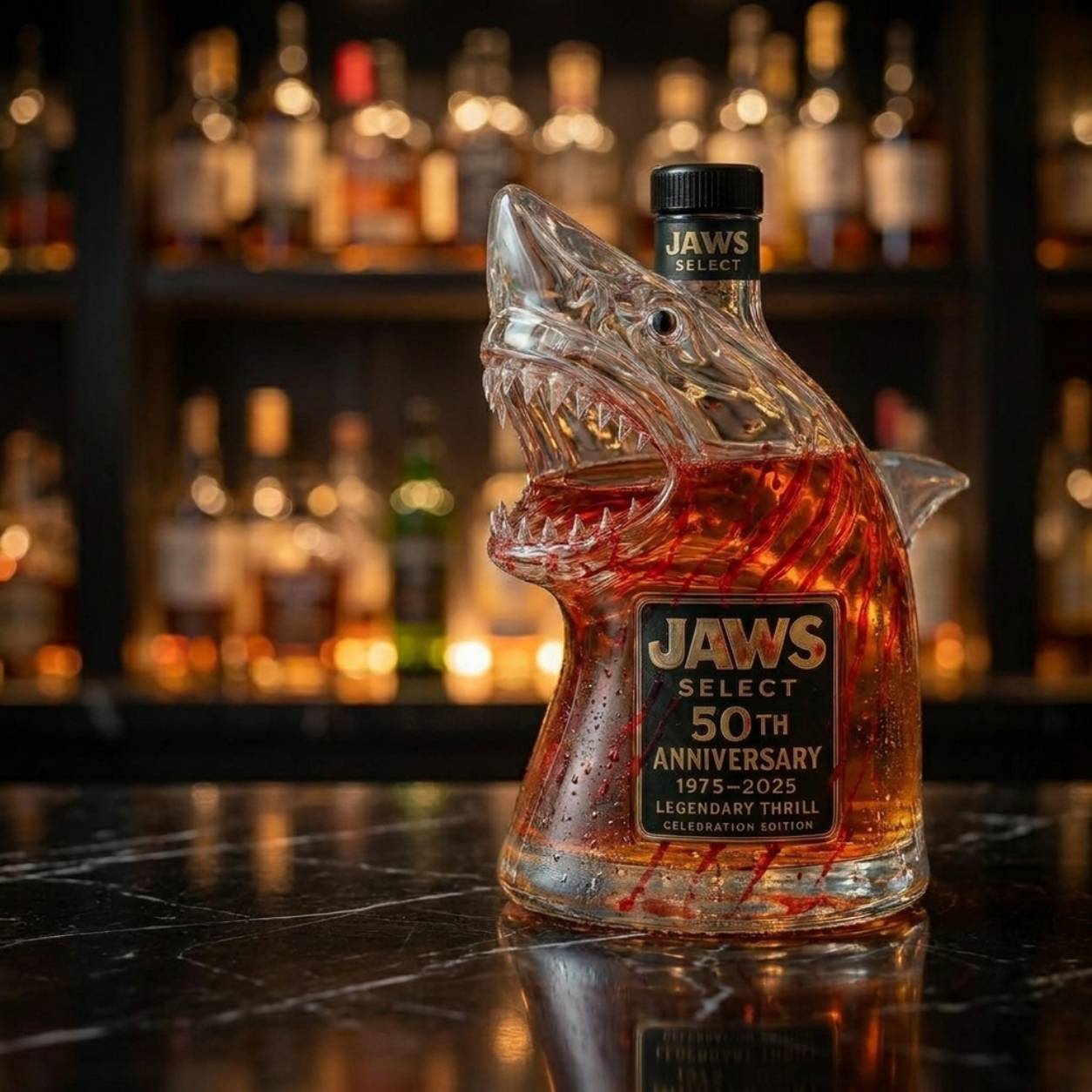 Whiskey Decanter - Shark Edition