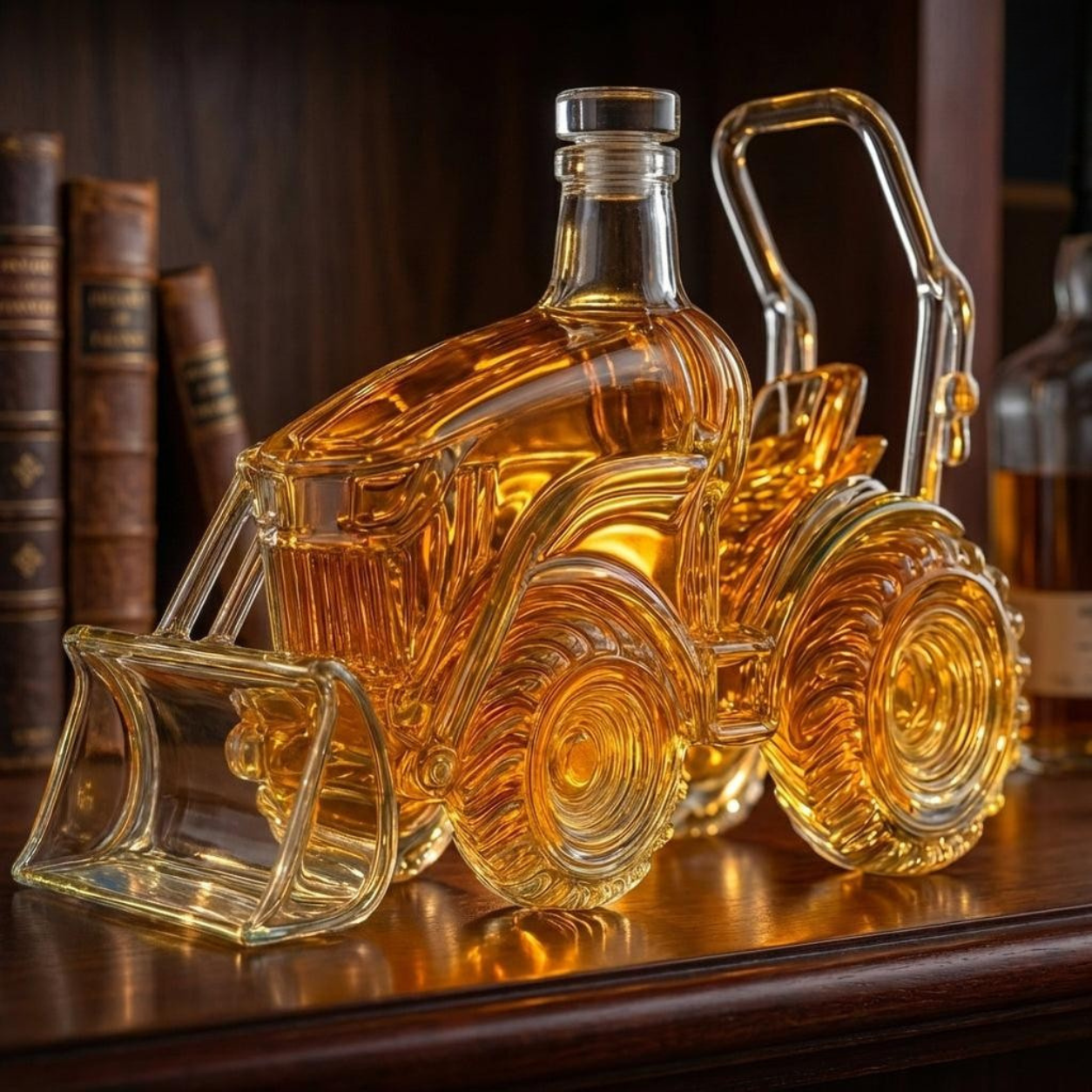 Whiskey Decanter - Tractor Edition
